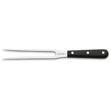 Tenedor trinchante uniblock de acero inoxidable con mango pom, 20 cm
