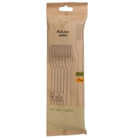 TENEDORES BAMBU SET 18