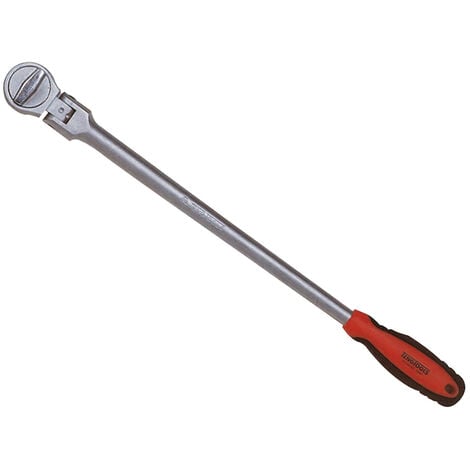 Teng 1200F Long Arm Flex Head Ratchet 60 Teeth 1/2in Drive TEN1200F