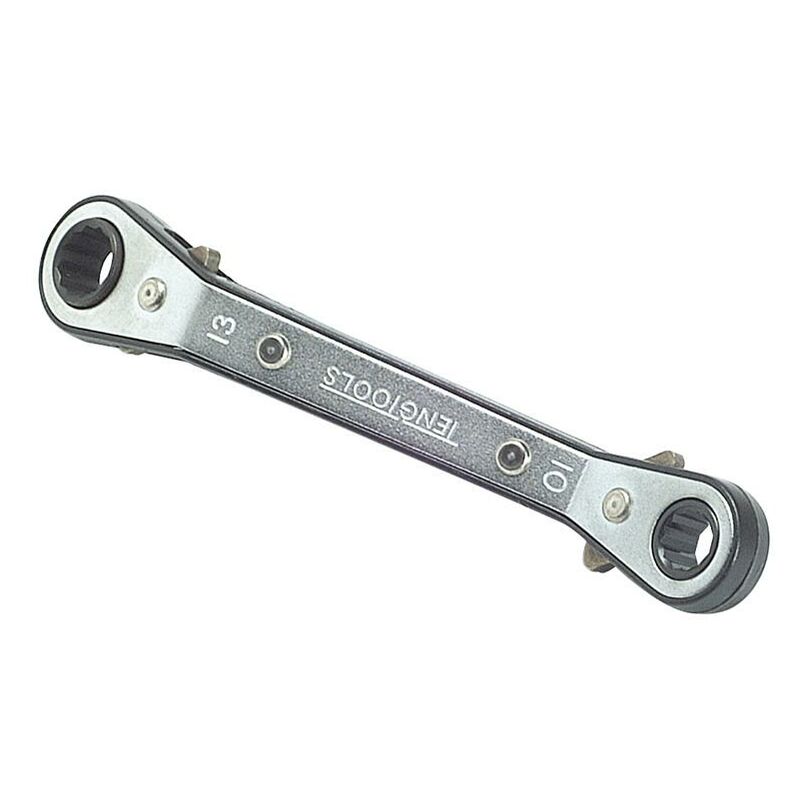 Teng Ratcheting Offset Ring Spanner 10 x 13 mm 681013
