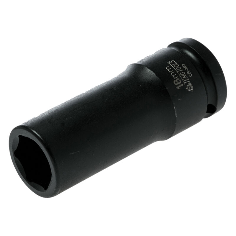Tengtools - Teng Deep Impact Socket Hexagon 6-Point 1/2in Drive 18mm TEN920618N