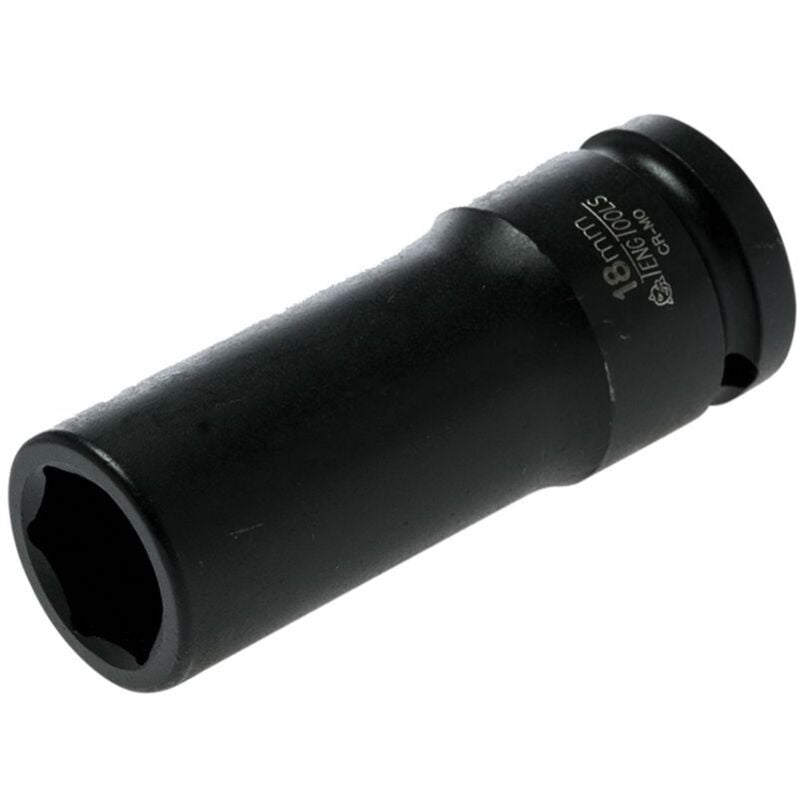 Tengtools - Teng Deep Impact Socket Hexagon 6-Point 1/2in Drive 18mm TEN920618N