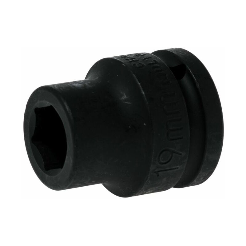 Impact Socket Hexagon 6 Point 3/4in Drive 19mm TEN940519