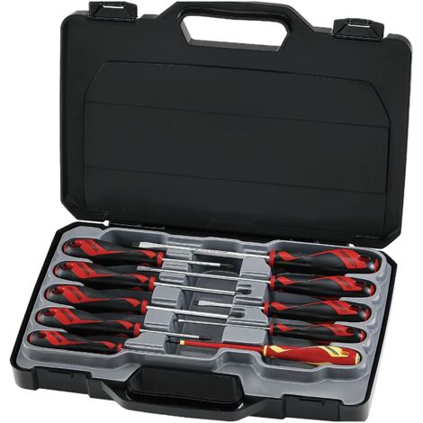 Teng Md910N Screwdriver Set, 10 Piece Sl/Ph/Pz