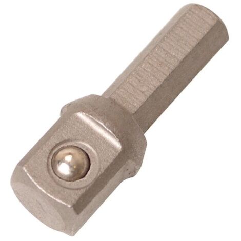 Teng Socket Adaptor 3/8in Male Hex Satin Finish TENM380037