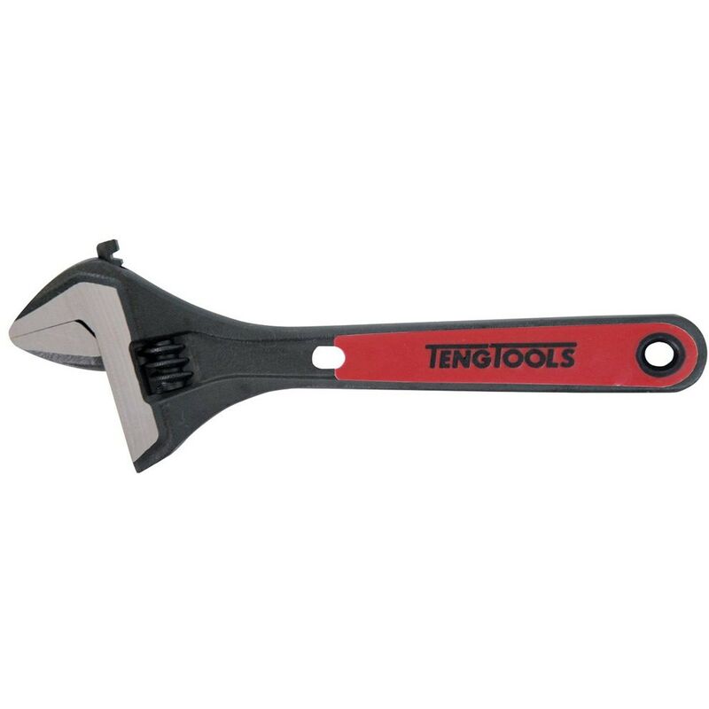 Teng Tools 8' 200mm Adjustable Wrench Jaw Bi-Material Grip 28mm Cap 4003IQ