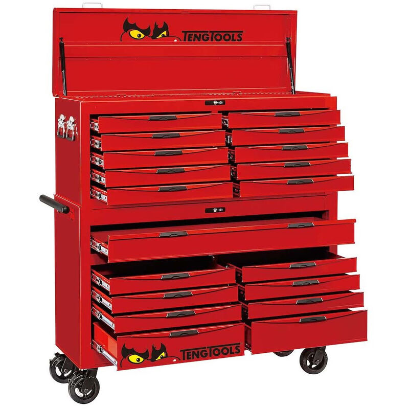 Teng Tools - TCMONSTER01 53 pro Red Monster tt Tool Kit 1100 Pieces