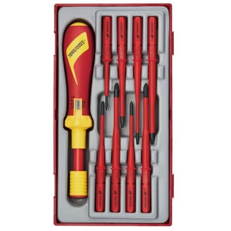 TENGTOOLS Teng TTVSD09 Insulated Torque Screwdriver Set TT1 9 Pieces