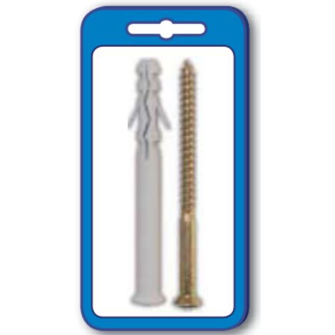TENGO- 4 TASSELLI PROLUNGATI IN NYLON CON VITE TPS 10X115