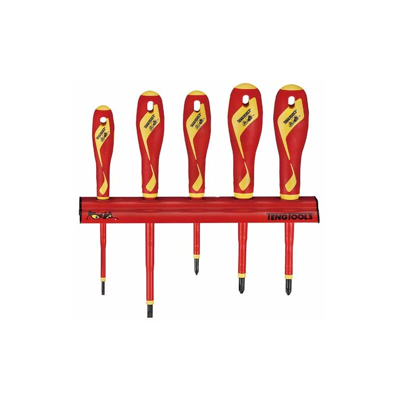 

174520106 JUEGO DE DESTORNILLADORES AISLADOS WRMDV05N 5 PZAS - Tengtools