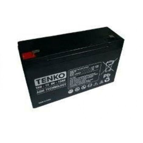 BATTERIA AL PIOMBO 12V 2AH - TENKO - FAST 4.8