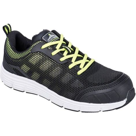 Tennis Tove Steelite S1p Couleur : Noir/vert Taille 38 - Portwest