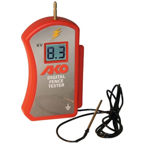 Tensiometer AKO Digital Professor von Strom fÐ©r eingezunt mit 9 -V -Akku. Tribunal bis zu 10000 V
