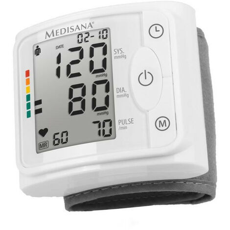 Tensiometre de poignet MEDISANA - BW 320 - mesure de l'arythmie - chiffres XL