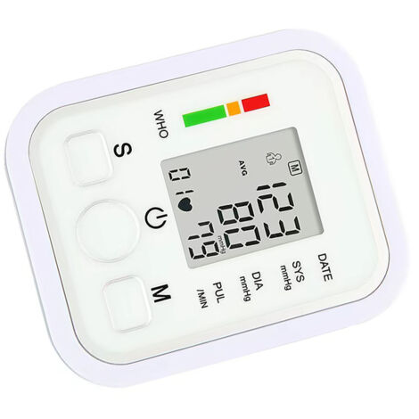 Tensiomètre Électronique Bras avec Affichage Lumineux - Appareil de Mesure Tension Artérielle