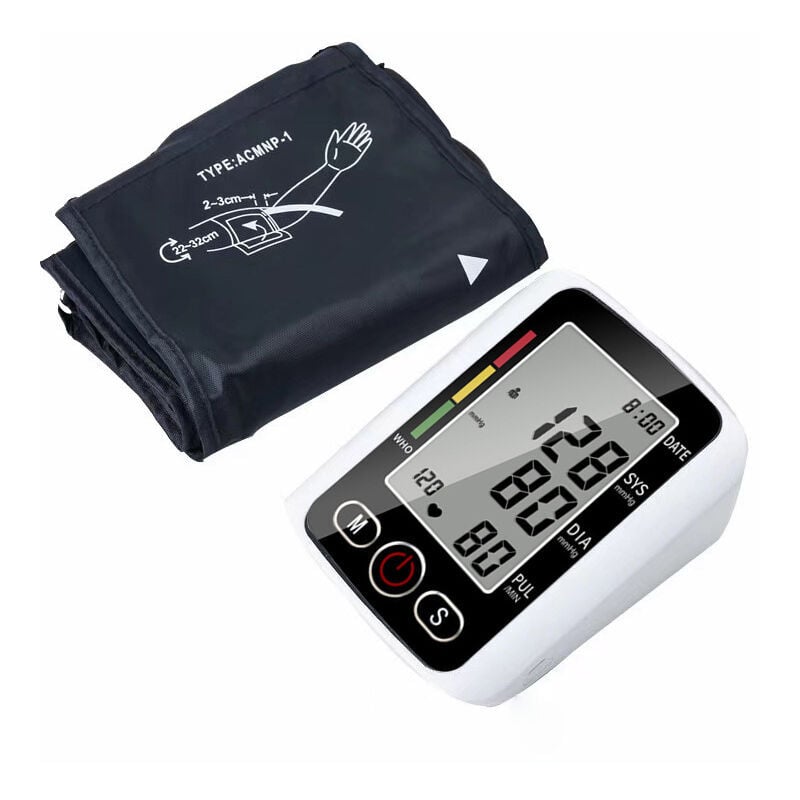 SNQ - Tensiomètre électronique de type bras domestique, tensiomètre électronique, tensiomètre automatique de type bras