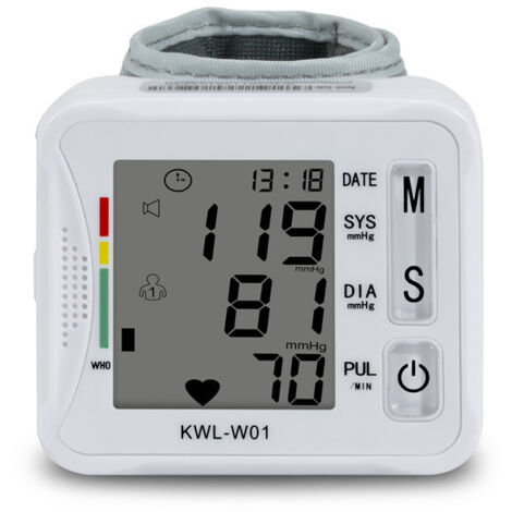 Tensiomètre électronique intelligent tensiomètre au poignet mesure automatique diffusion vocale petit et pratique
