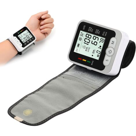 Tensiomètres Portables Numériques au Poignet, Tensiomètre Professionnel au Poignet Tensiomètre Numérique Portable Domestique
