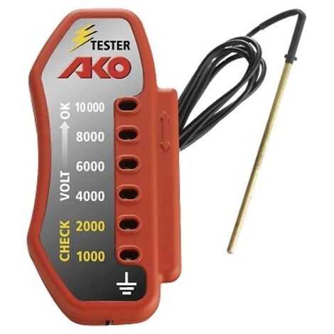 Tensiómetro AKO Comprobador de Corriente para Cercados. Comprobador hasta 10000V