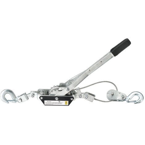 TENSOR DE CABLES CON DOBLE CRIC 800 KG FERVI 0066
