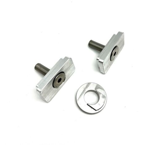 Tensor de cadena con arandela de bloqueo para eje basculante Harley Davidson