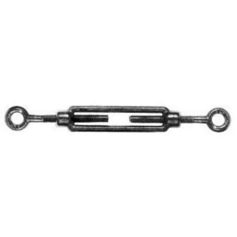 Tensor DIN 1480 farol, ojal/ojal, galvanizado M8 - lg 110 (Por 10)