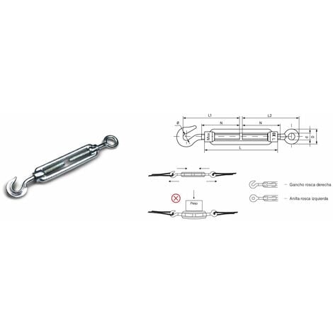 DAMESA Tensor Galvanizado Rf.40 5/16 M-8