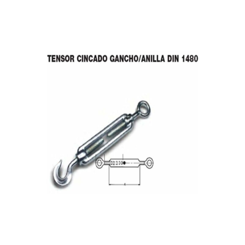

Damesa - TENSOR GALVANIZADO GANCHO ANILLA 1/2 12 MM