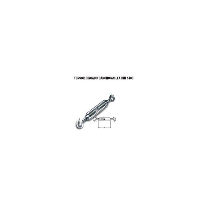 

Tensor Gancho Anilla Din 1480 Cincado m 16-600 Kg - Uniq