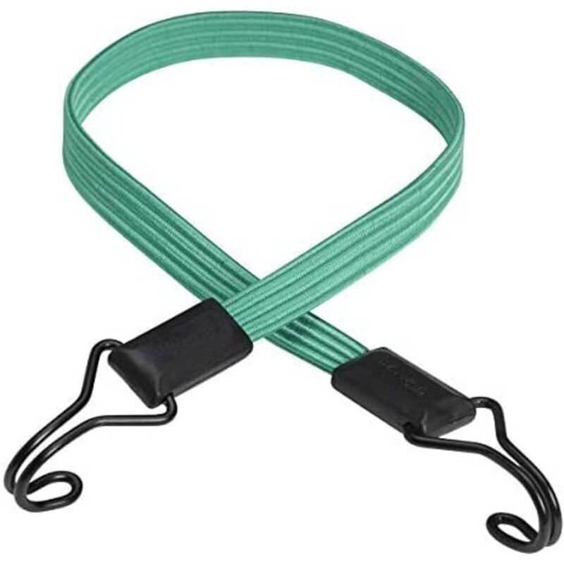 MasterLock Flat Bungee 80cm Doble Gancho Verde