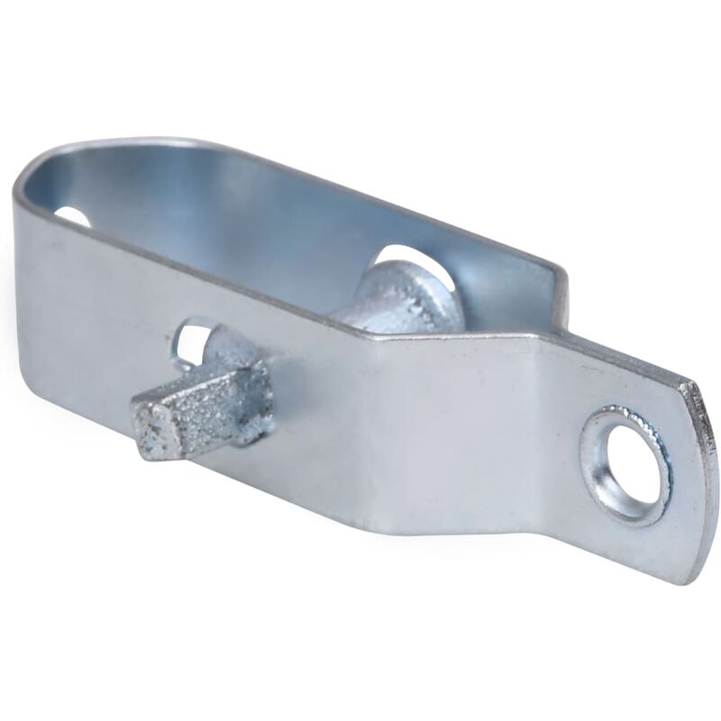 

Tensores de alambre para valla 250 uds acero plateado 90 mm - Plateado - Vidaxl
