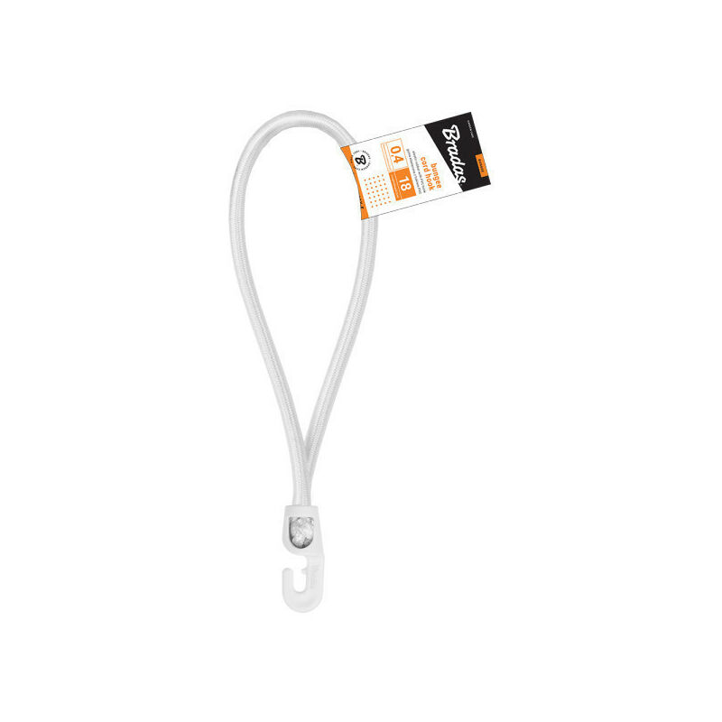 

Tensores de lazos elásticos blancos 18 cm ø 4mm con 1 gancho de PVC (juego de 25 piezas)
