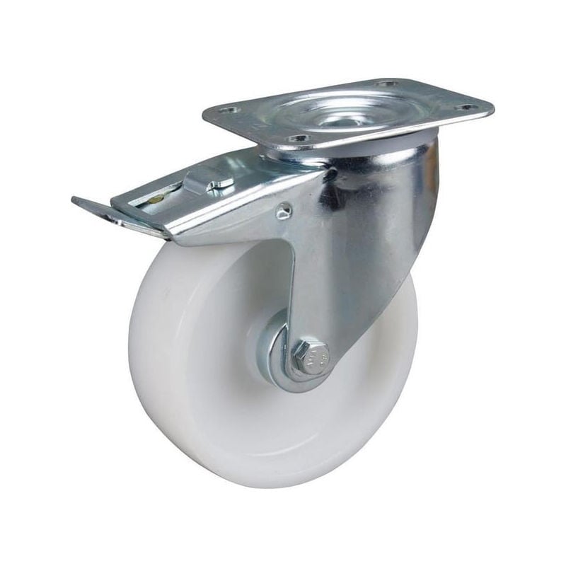 Tente - Roulettes pivotantes à bandage 3477UOJ125P62