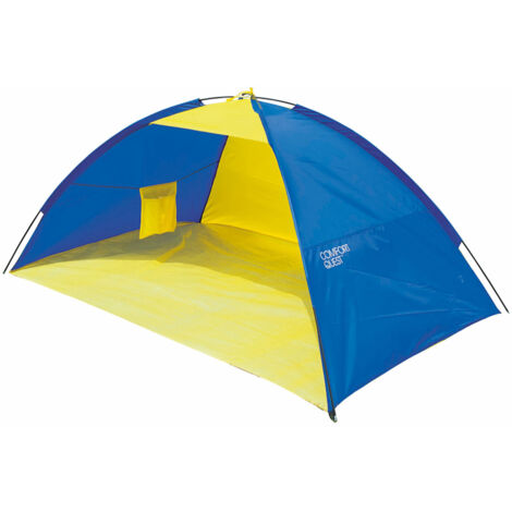 Tente brise-vent pour piscine en polyester 200x130x90 cm