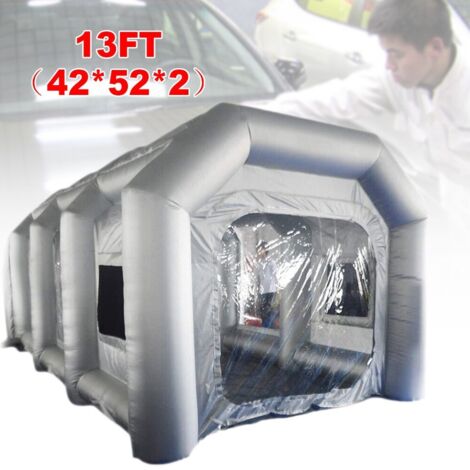 Tente de cabine de pulvérisation gonflable pliable Tente de cabine de pulvérisation Tente de camping Cabine de pulvérisation gonflable portable
