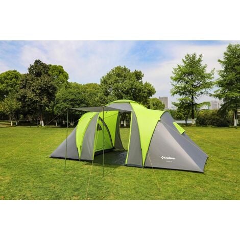 Tente de camping familiale 4 places Temi - Kingcamp - Dimensions : 500 x 220 x 200 cm