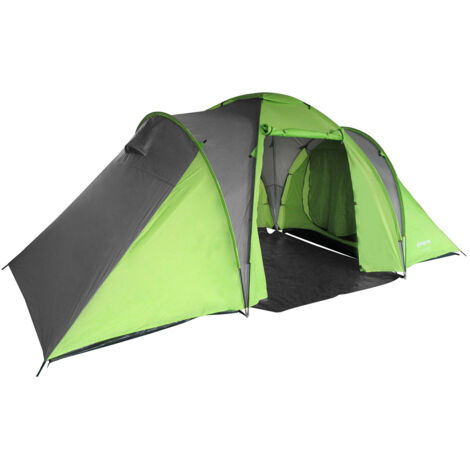 Tente de camping familiale forme Tunnel 6 places Lucca - Kingcamp - Tout inclus + sac de transport