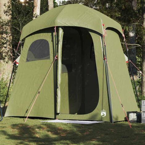 Tente de douche 2 personnes-Tente de bain-Cabine de douche vert olive imperméable