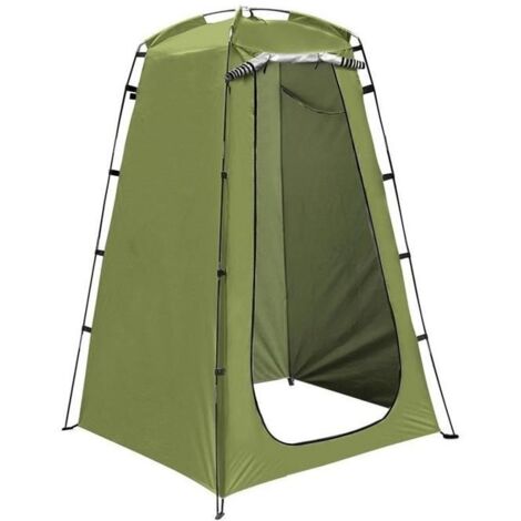 Tente de douche Pop Up Toilette Cabinet de Changement Camping Abri de Plein Air Vestiaire Extérieure Intérieure 120x120x190 cm