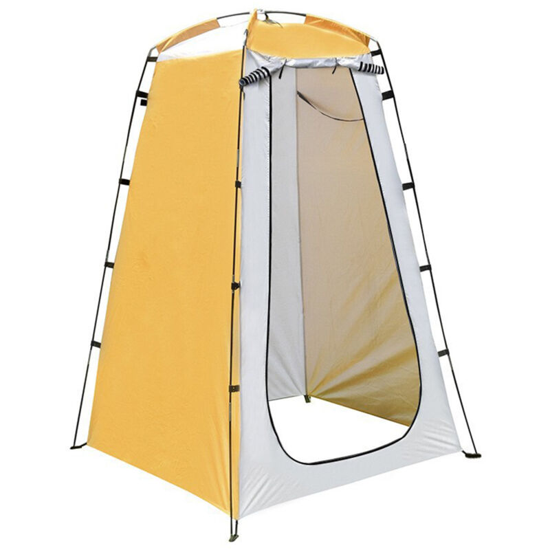 Sinbinta - Tente de douche portable, 1.9m Tente de Pop Up Toilette - Jaune