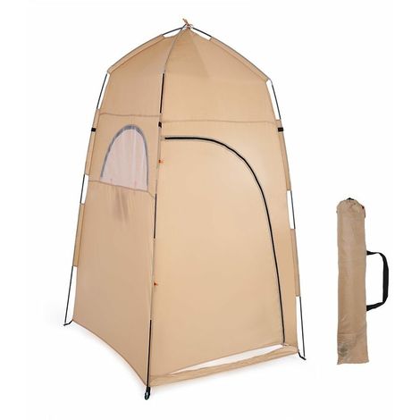 Tente de douche toilettes camping chambre portable changeant sac de douche en plein air