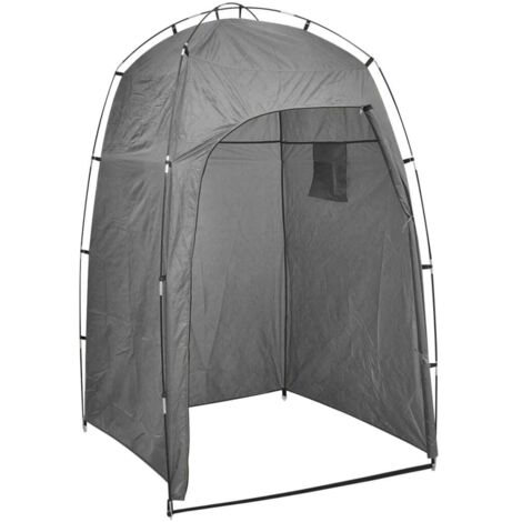 Tente de douche WC Dressing, Tentes douche de camping, Gris OIB9947E
