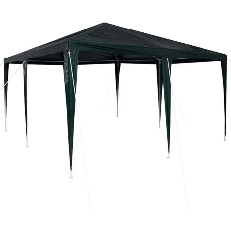 Tente de fête Vert et blanc 400 x 400 x 266 cm CFW109650