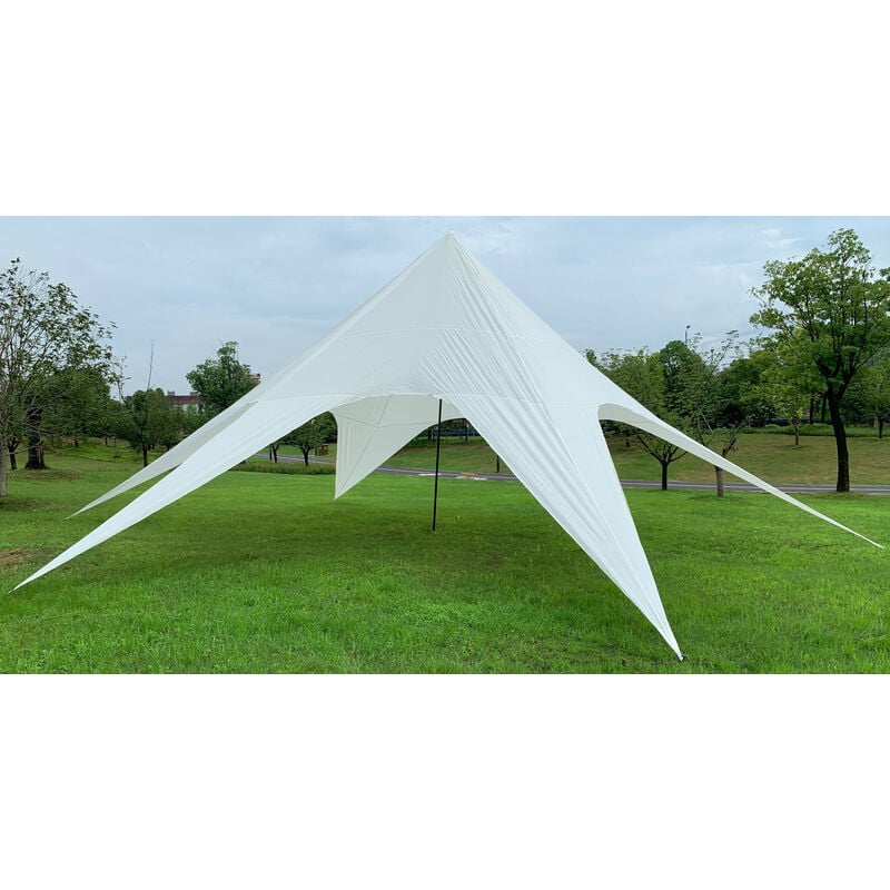 Gazebo Stella Tent 12 mètres de diamètre blanc
