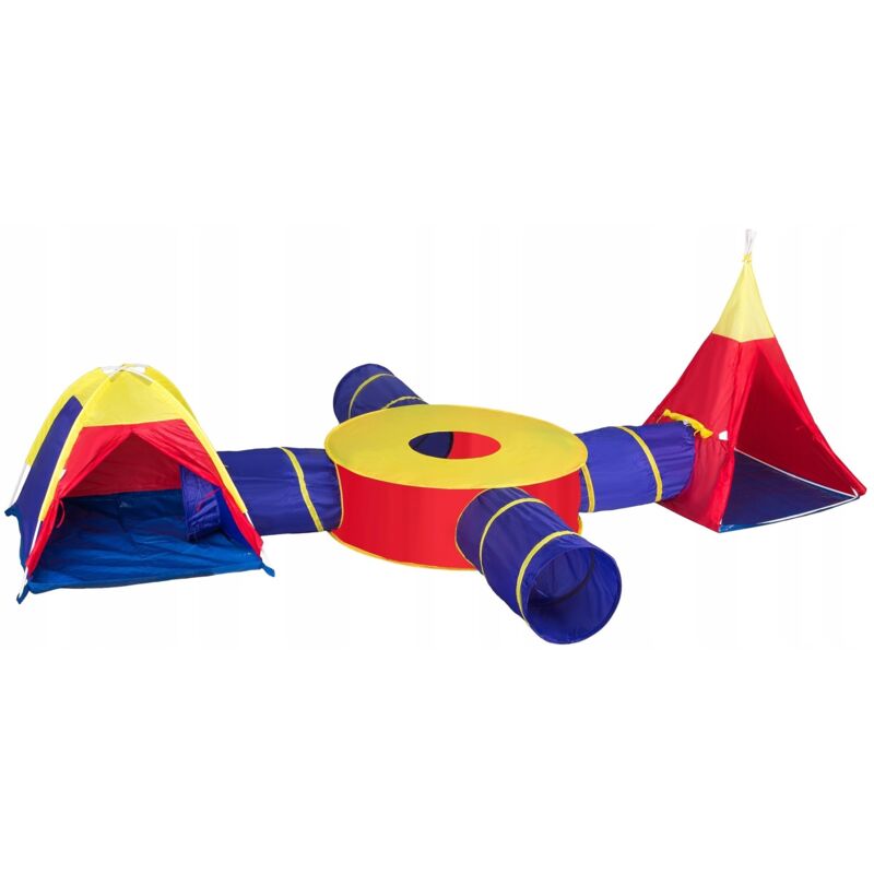 Viking Choice - Tente de jeu pour enfants – 400x320x135 cm – 4 tunnels