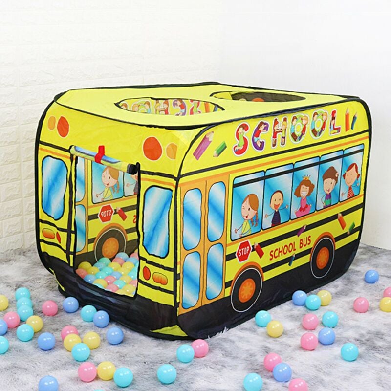 Tente de Jeux- Maison de jeu, petite maison de voiture, 115x70x75cm Petite maison pliable, adaptée à l'intérieur et à l'extérieur