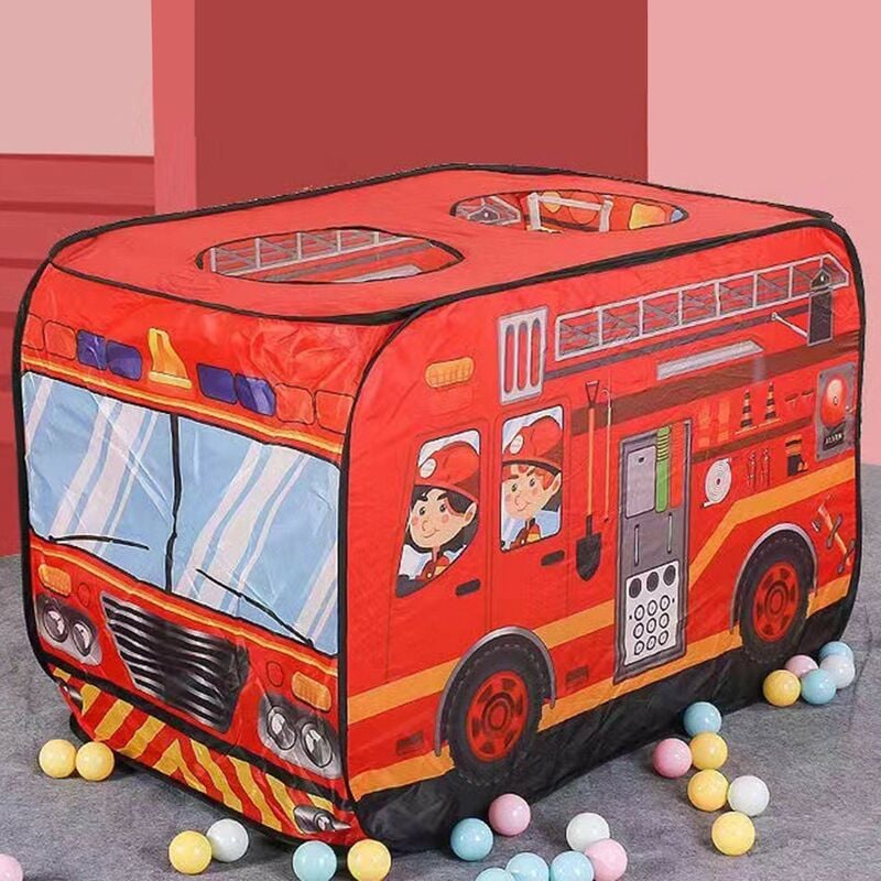 Tente de Jeux- Maison de jeu, petite maison de voiture, 115x70x75cm Petite maison pliable, adaptée à l'intérieur et à l'extérieur