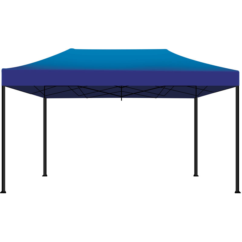 Frankystar - Tente de Kebon/gazebo pour le chapiteau se pliant imperméable du jardin 3X4.5 Mt pour des foires et des marchés couleur bleue