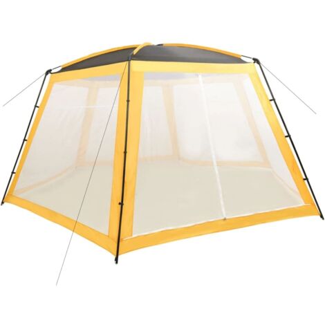 Tente de piscine Tente de jardin - Tissu 660x580x250 cm Jaune BV963074 - BonneVie