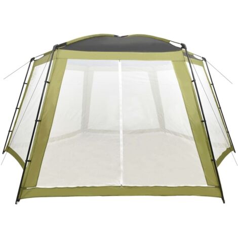Tente de piscine Tonnelle Barnum de Jardin, Tente de jardin, Tissu 660x580x250 cm Vert OIB9228E
